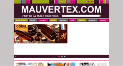 Desktop Screenshot of mauvertex.com
